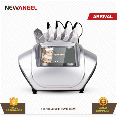 Effective six pads lipolaser lipo laser machine for body slimming